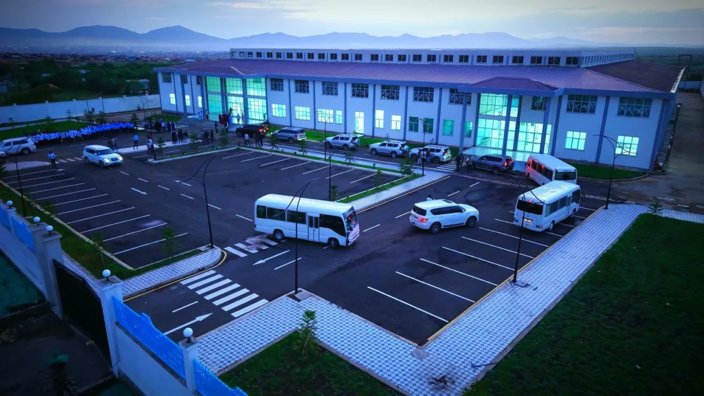 Liyu Police General Hospital site photograph