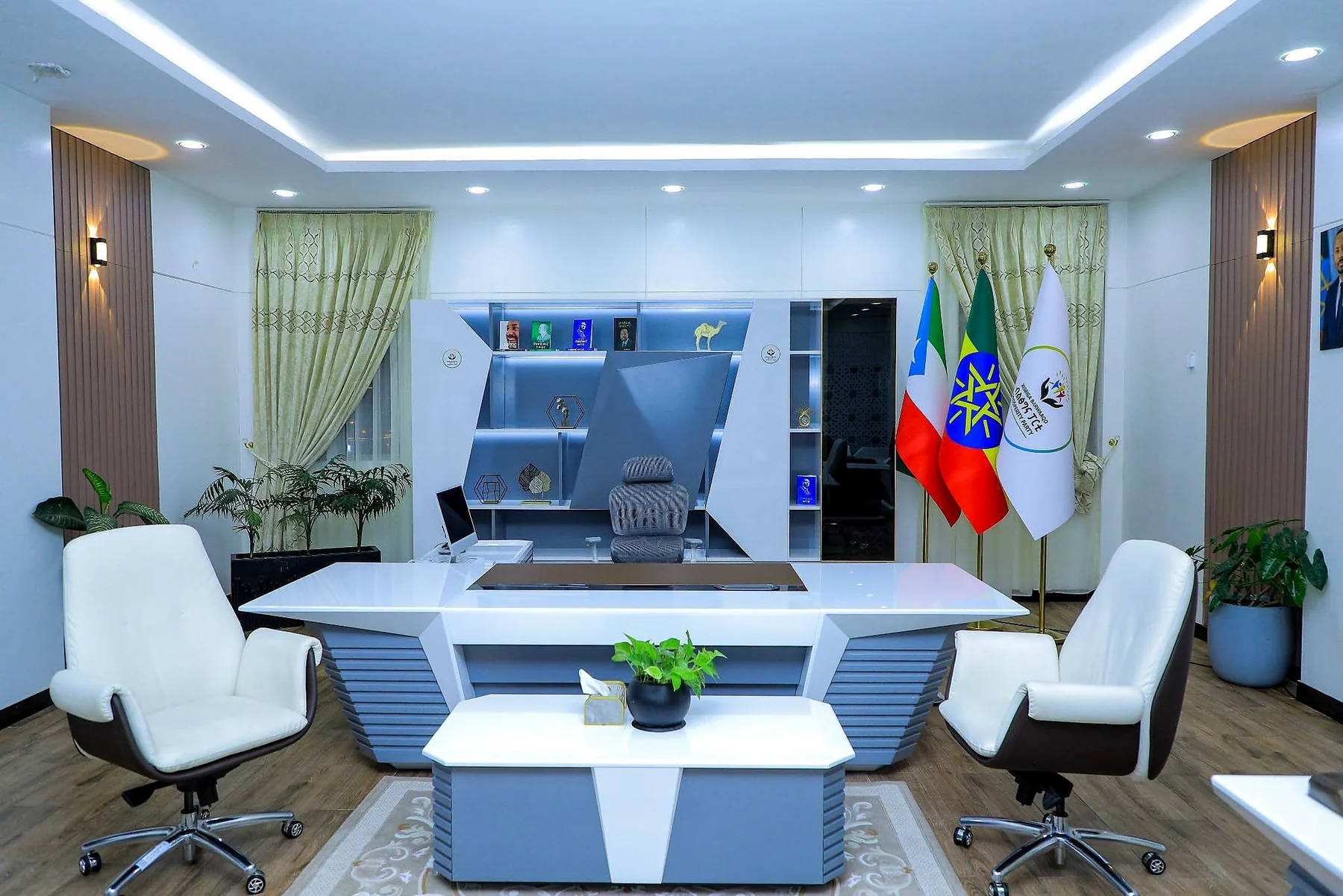 Somali Prosperity Party Renovation & Interior Decoration site photograph