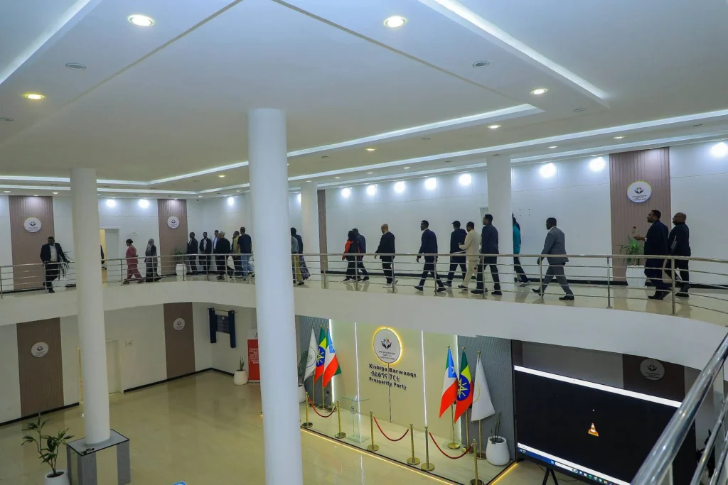 Somali Prosperity Party Renovation & Interior Decoration site photograph